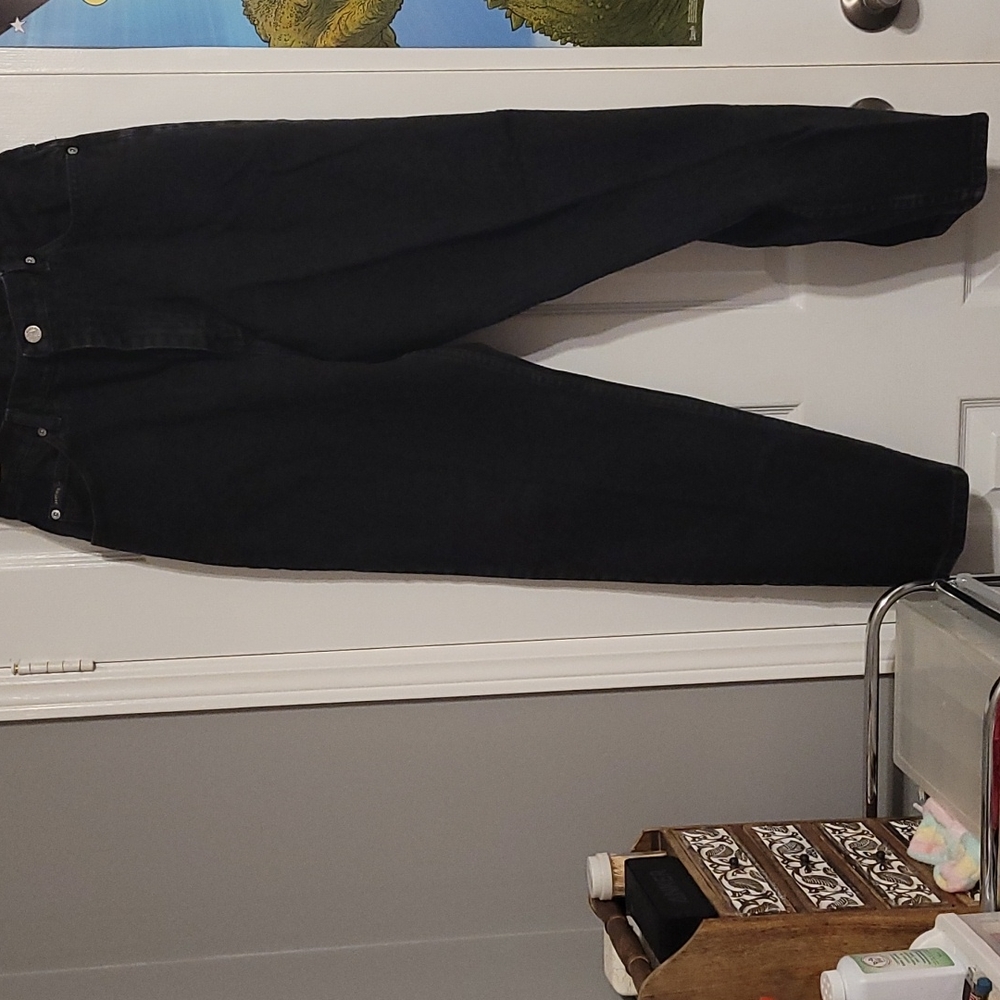 Black Vintage Riders Jeans